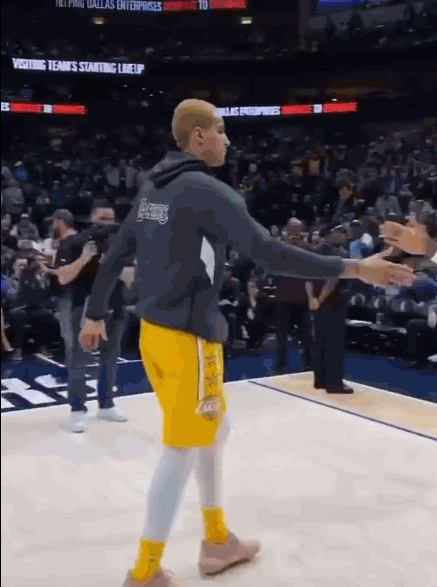 湖人众将的Handshake,难怪我进不了NBA!