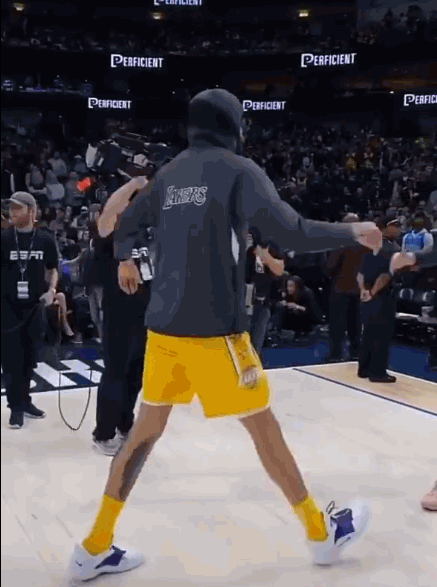 湖人众将的Handshake,难怪我进不了NBA!