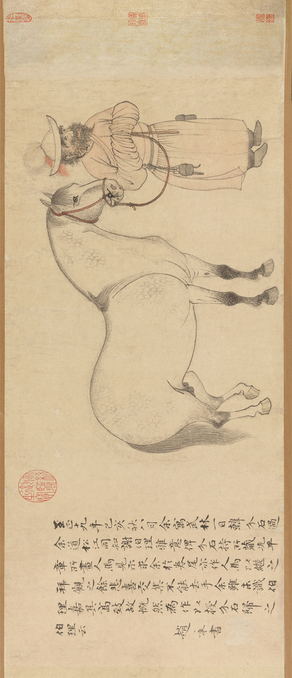 从《赵氏三世人马图卷》,看赵氏鞍马人物的发展和沿革_马术_新浪竞技