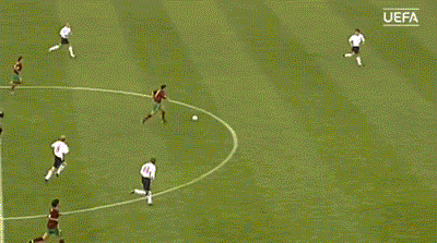 2000年欧洲杯 葡萄牙vs英格兰 菲戈远射破门