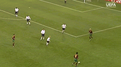 2000年欧洲杯 葡萄牙vs英格兰 鲁伊科斯塔助攻平托破门