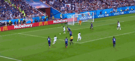 俄罗斯世界杯，帮日本队2-2扳平塞内加尔