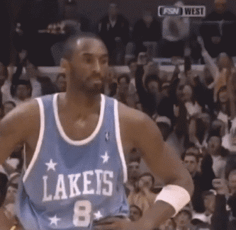 三图流科比造犯规后的这表情也太帅了