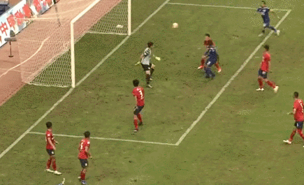 第59分钟，刘鑫瑜助攻马修斯头球破门，永昌追平比分！