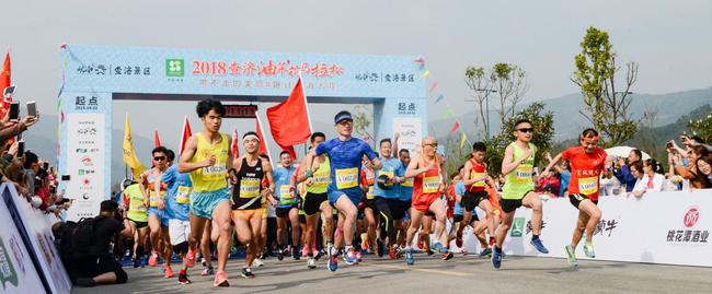 怒放吧，花海！2018查济油菜花马拉松盛大开跑。