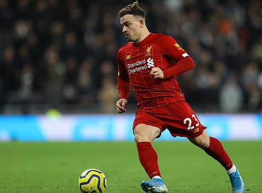 沙奇里据英国媒体报道,利物浦将在今年夏天允许瑞士球星沙奇里转会