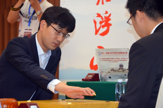 韩国棋手朴永训晋级四强