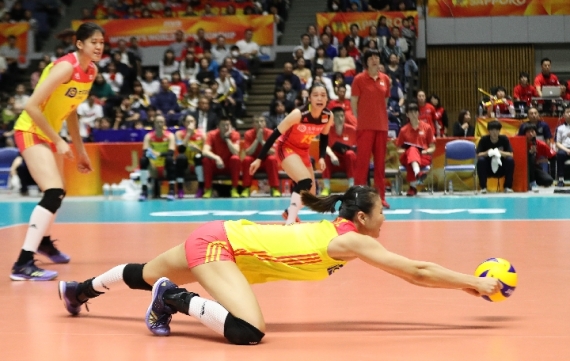 中国女排负意大利