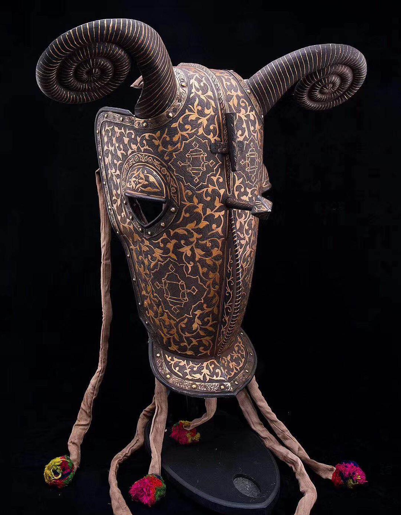 土耳其战马面具