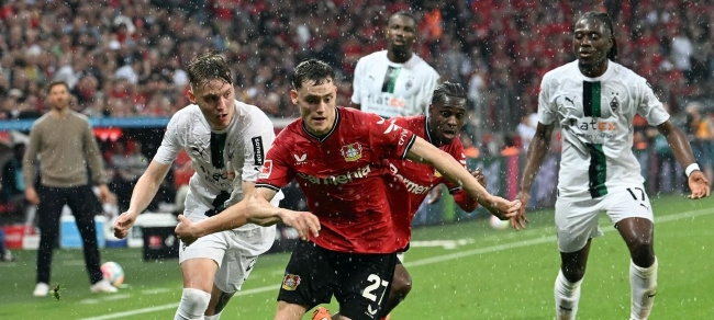 勒沃库森2-2门兴