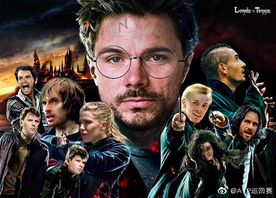 网友PS神作：瓦林卡变哈利波特 克耶高斯成伏地