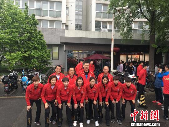 国乒女队集结照片　马元豪　摄