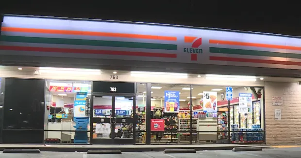中出大奖的7-11便利店
