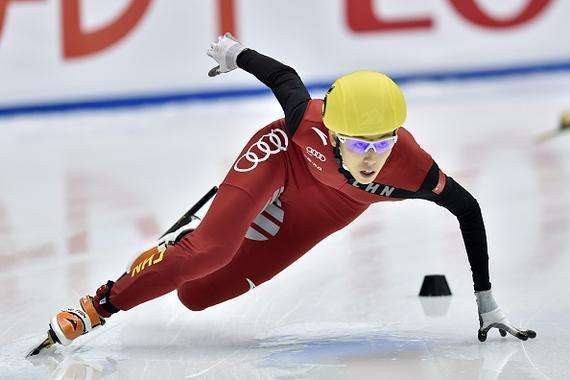 短道世界杯男女混合接力中国夺冠