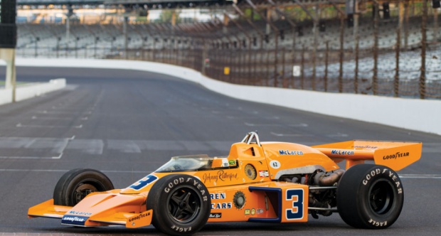 迈凯伦的indy500赛车