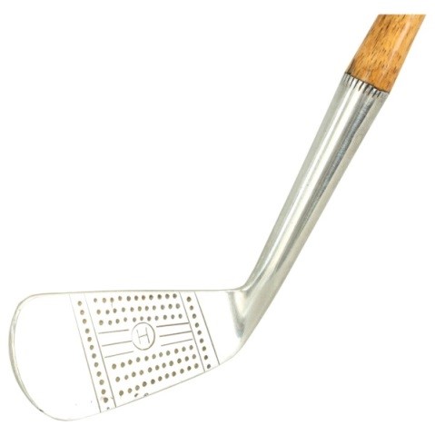 高尔夫收藏与历史之49 胡桃木铁杆的杆面条纹