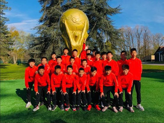 中国U13赴欧比赛连传捷报