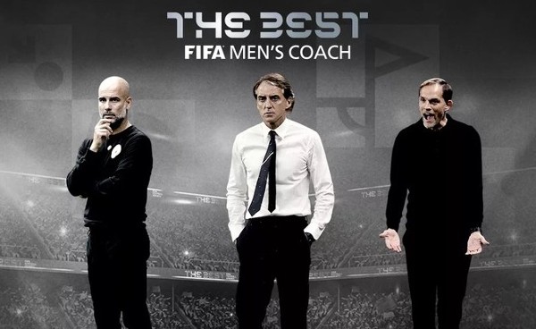 国际足联公布最佳教练三大候选：瓜帅图帅和曼奇尼 - 虎牙直播