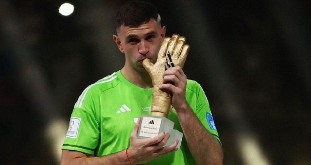 [世界杯]马丁内斯获世界杯金手套奖