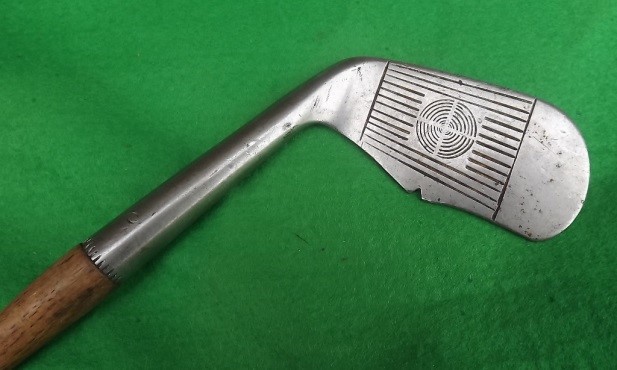 高尔夫收藏与历史之49 胡桃木铁杆的杆面条纹