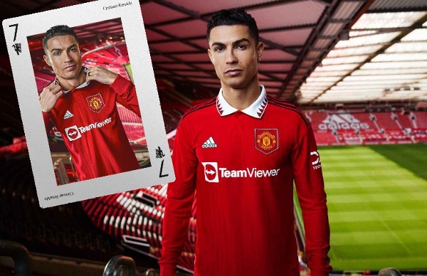 曼联推出新赛季球衣 C罗依然是海报上的主角！