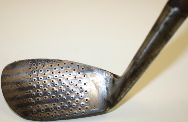 高尔夫收藏与历史之49 胡桃木铁杆的杆面条纹