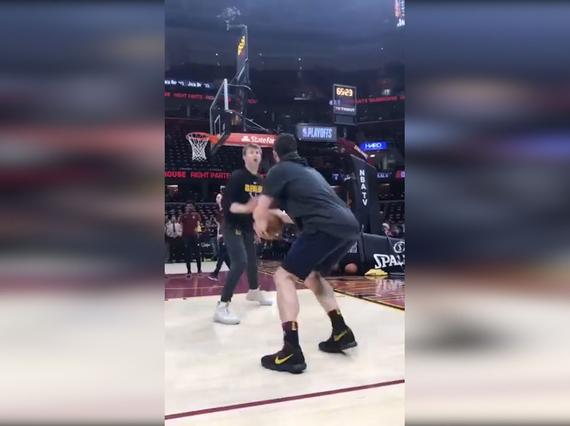 乐福赛前热身信心满满