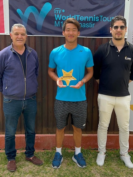 布云朝克特夺得职业生涯首个ITF男单冠军