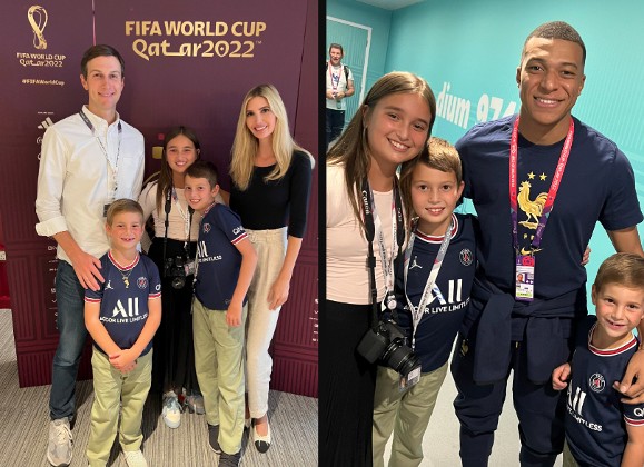 德尚赛后大赞姆巴佩特朗普女儿也带孩子与他合影 - 世界杯直播
