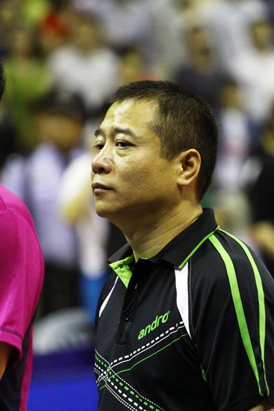 军运会八一乒球主帅王涛 ¨中国队>:男团夺冠是"小目标"≤男子