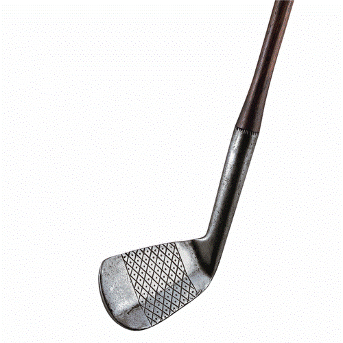 高尔夫收藏与历史之49 胡桃木铁杆的杆面条纹