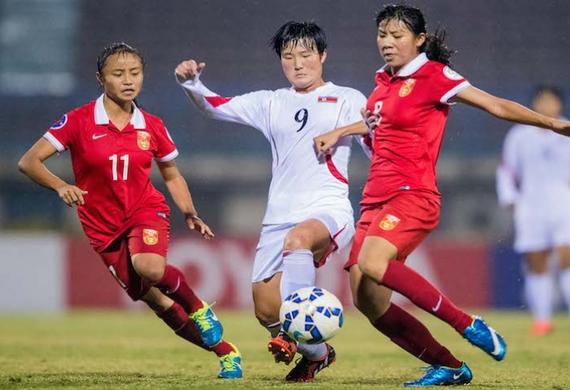 U16女足不敌朝鲜