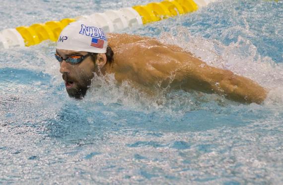 菲尔普斯100蝶摘铜