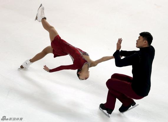 法国站比赛彭程/张昊短节目列第四