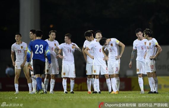 国足2015年依旧低迷