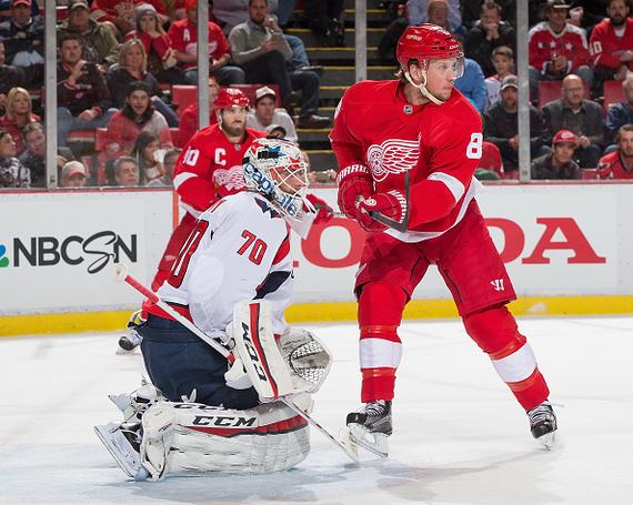 底特律红翼对阵华盛顿首都