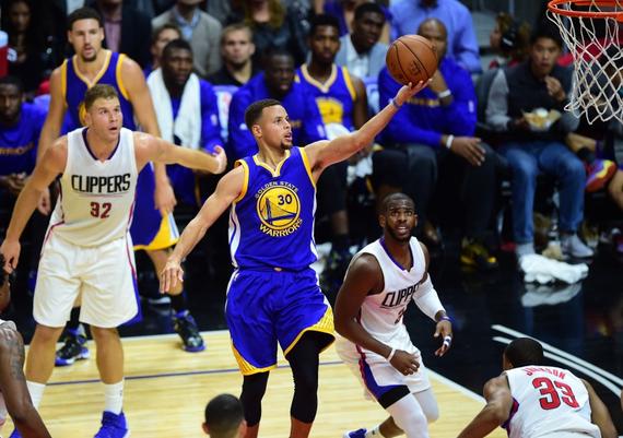 库里彻底征服了洛杉矶