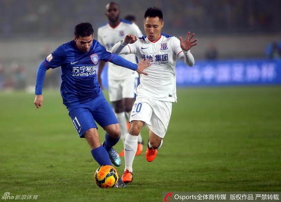 舜天与申花未分胜负