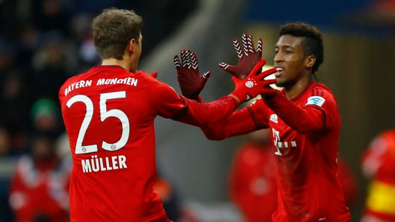 穆勒和科曼均连场破门