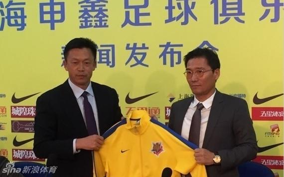 韩国籍教练金相镐出任申鑫新任主帅