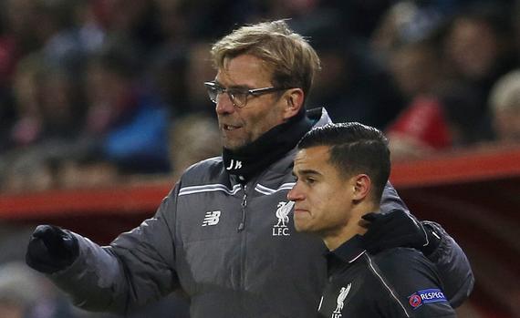 库蒂尼奥复出，利物浦夺头名出线