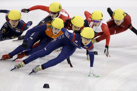 女子1500米第二次决赛 