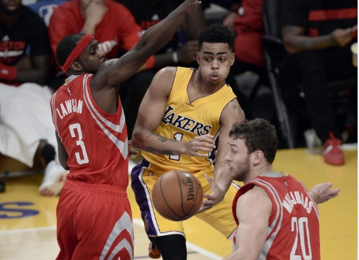 拉塞尔今天只得到2分生涯新低