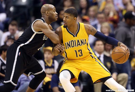 这已经不是本赛季乔治第一次因为此类行为遭到罚款