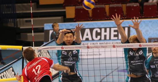 于世波德甲男排俱乐部挑大梁荣膺单场最佳球员