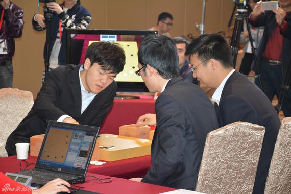 柯洁时越和周睿羊依然没能赢下韩国队