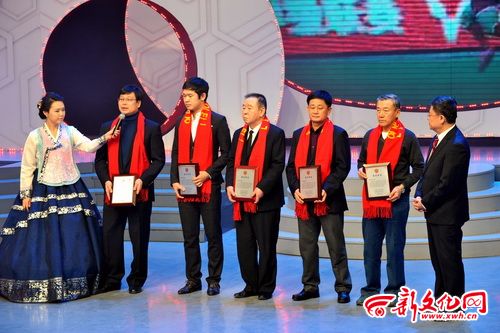 延边足球60年颁奖晚会在延边广播电视总台录制