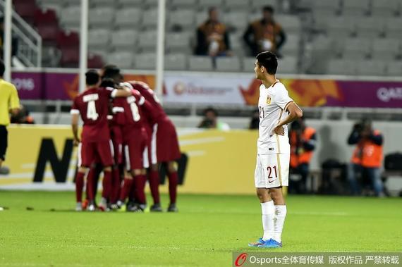 国奥1-3不敌卡塔尔