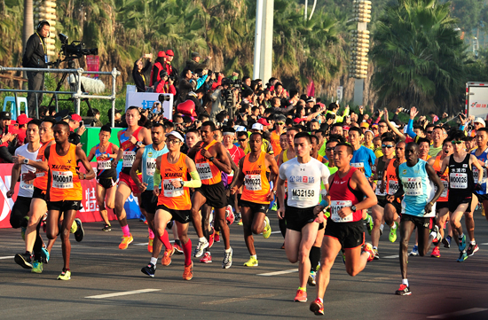 马拉松大数据。