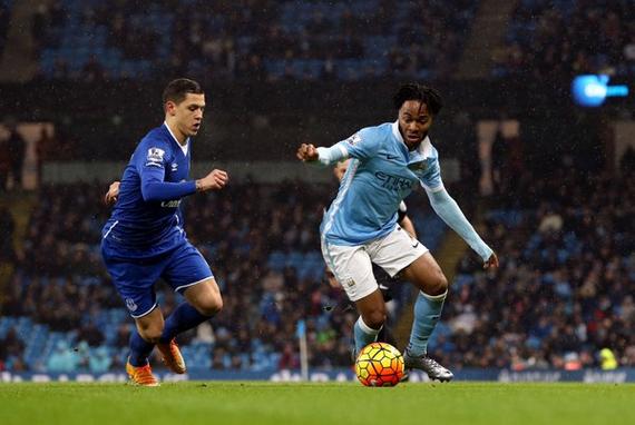 斯特林在上半场